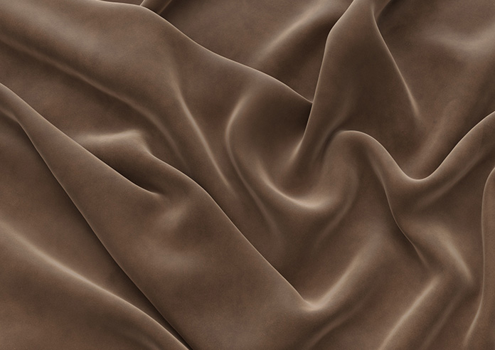 Odessa Velvet, Espresso - Twist&Fit Roman Blind - Image 4